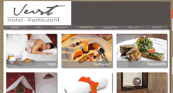 Desktop Screenshot of hotelverst.com